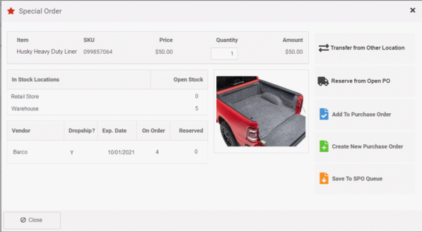 Special Order MicroBiz Best Cloud POS 1080