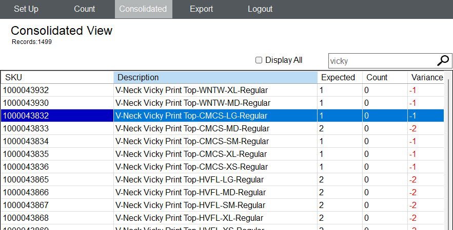MicroBiz POS Inventory Count App -Consolidated